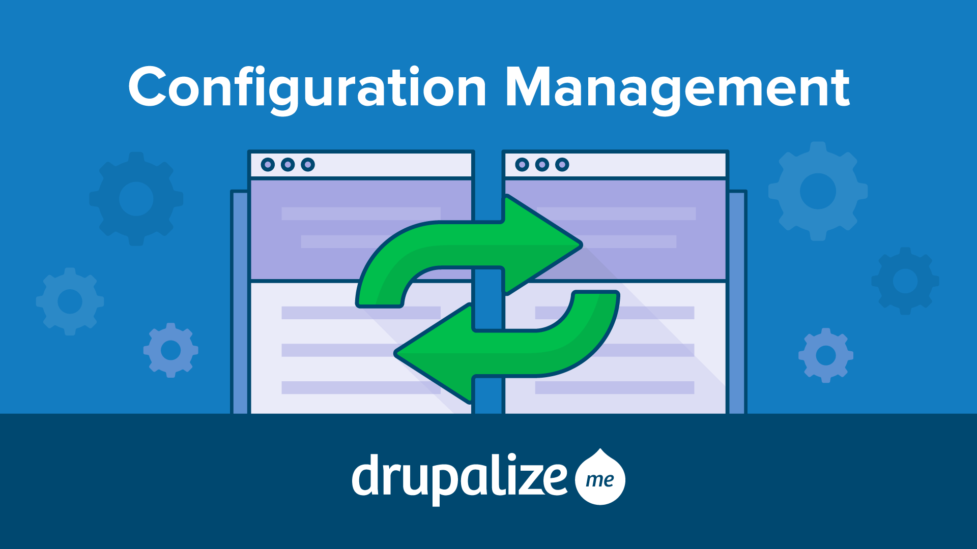 Updated Tutorials Configuration Management Drupalize.Me