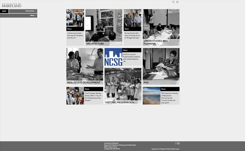 School of Architecture UMD Drupal User Group