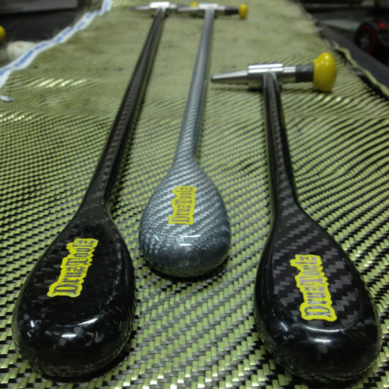 Carbon Fiber Blending Hammer DruzToolz Stainless Steel Head