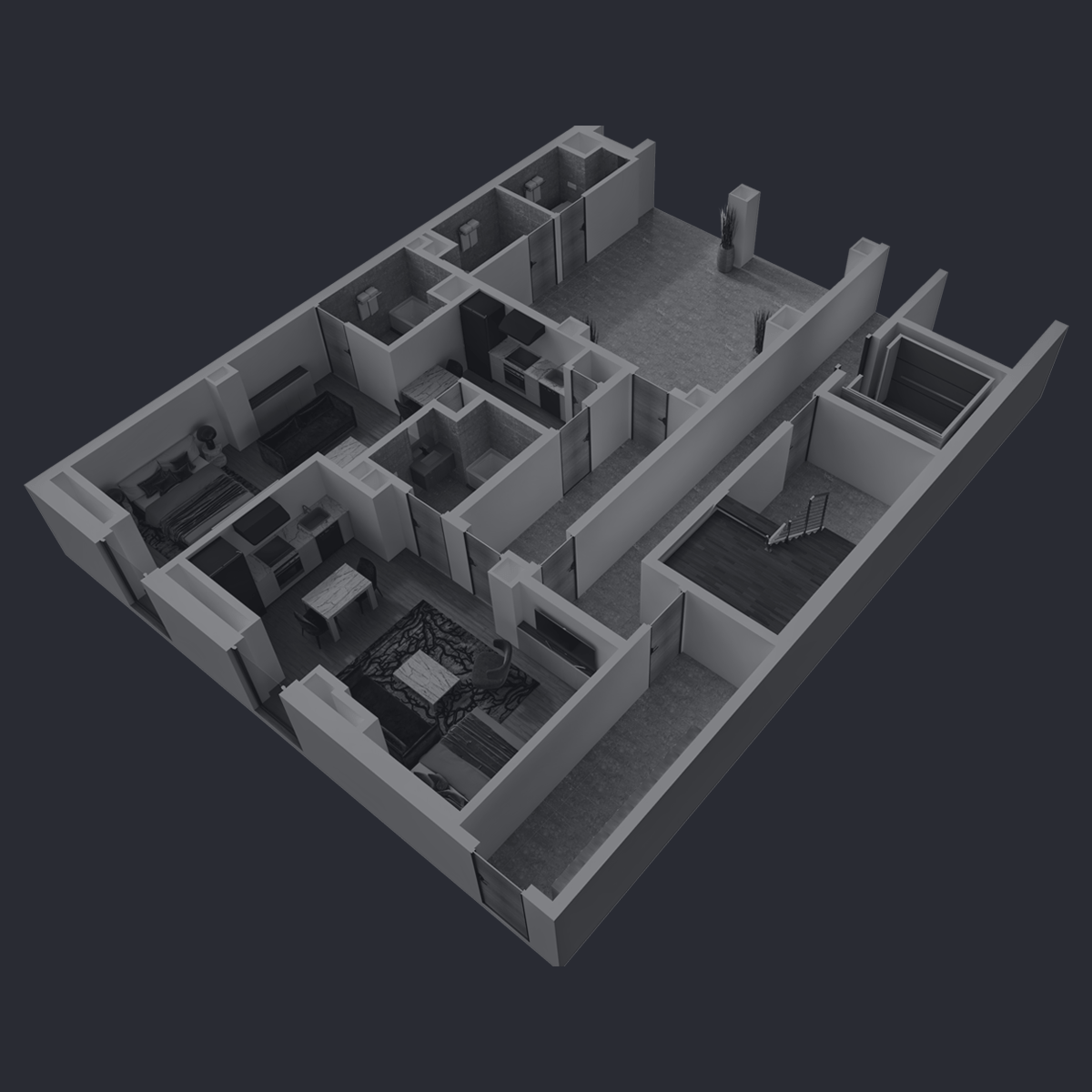 Apartments Dryden South