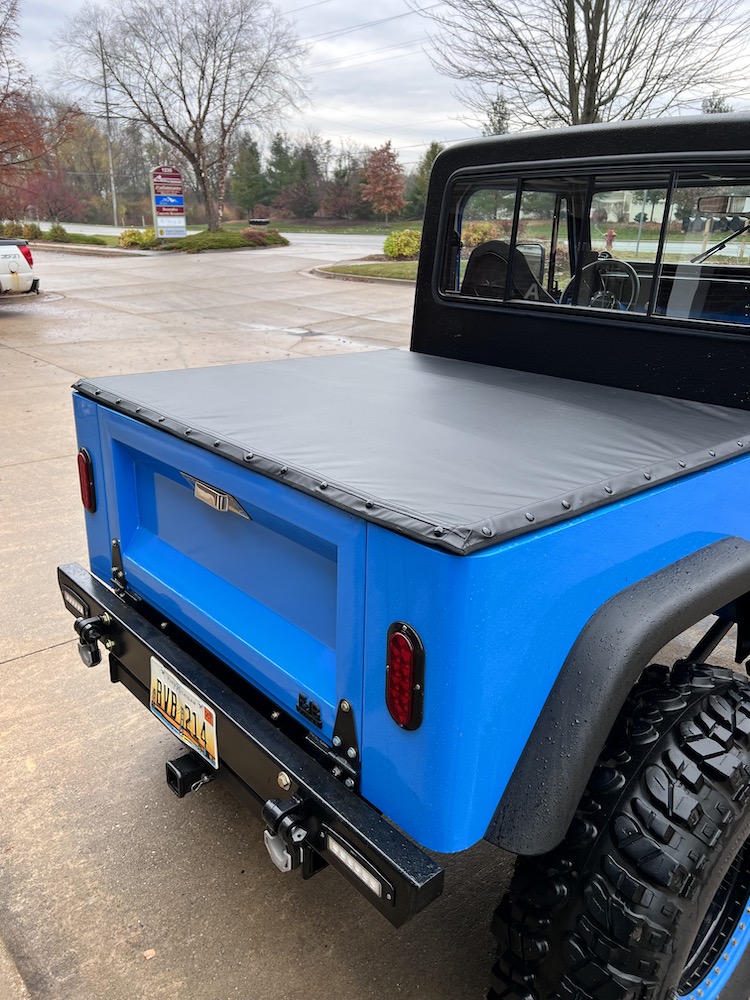 Jeep Bed Cover Dry Dock Canvas