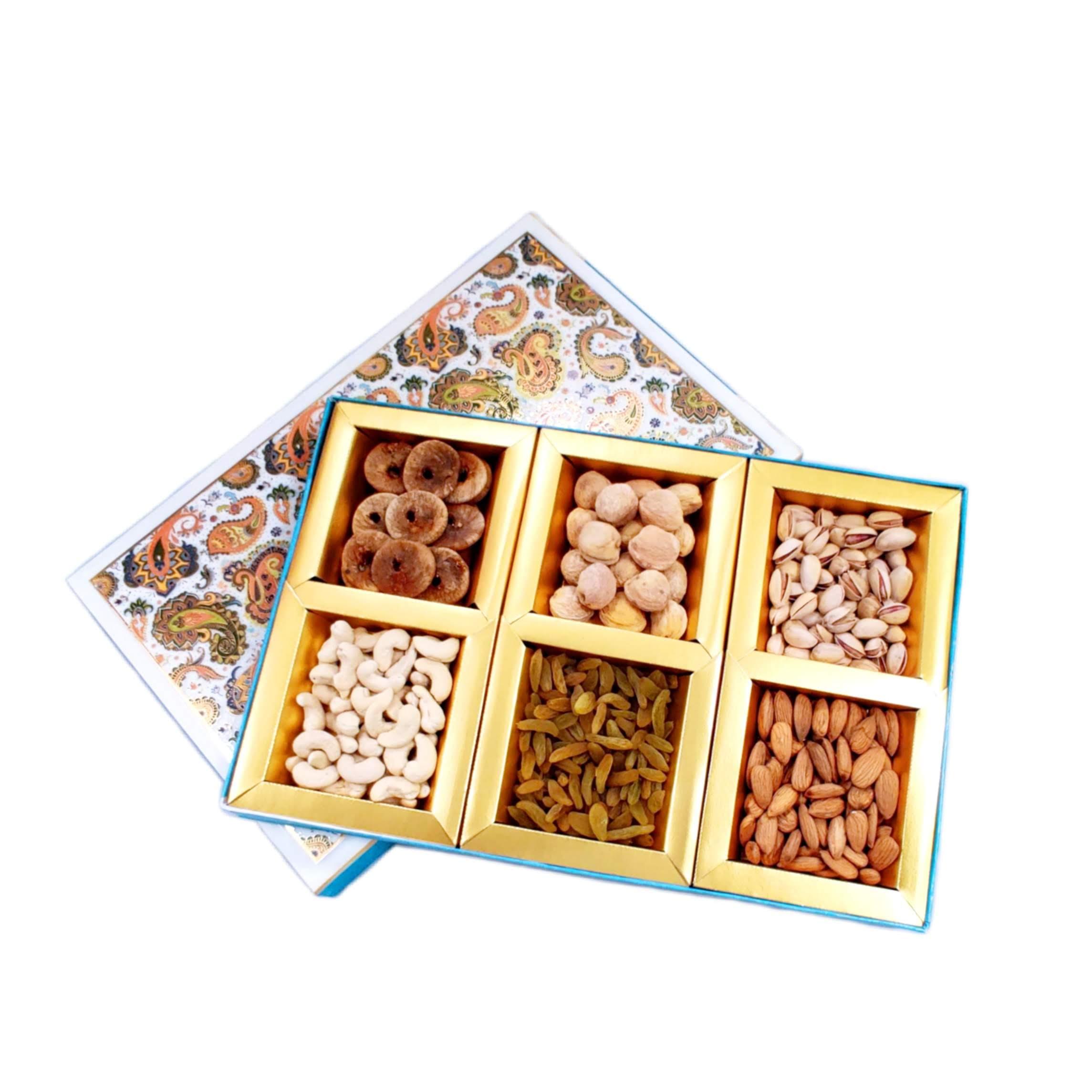 DRY FRUITS GIFT BOX PREMIUM (600 GM) Dry Fruits Mandy