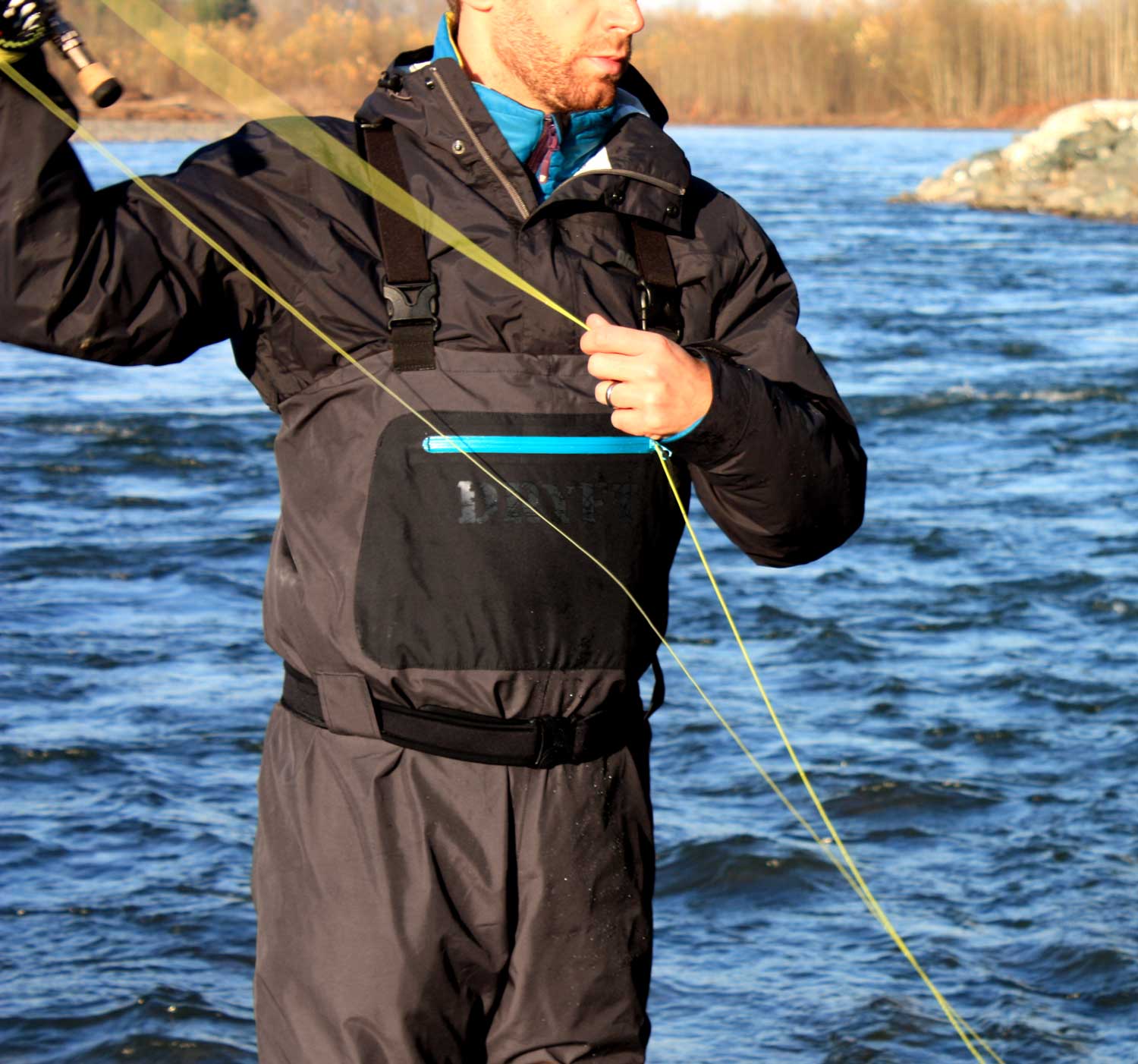 DRYFT Waders casting DRYFT™ Fishing Waders