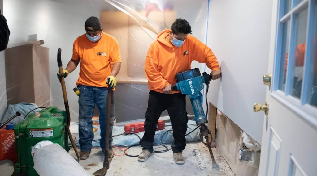 Interior Waterproofing Systems Dry Tech Waterproofing Solutions