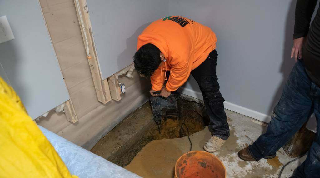 Interior Waterproofing Systems Dry Tech Waterproofing Solutions