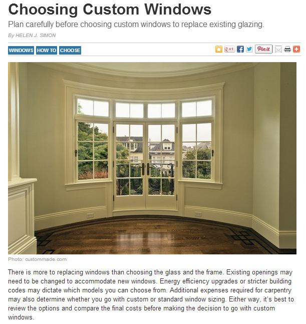Choosing to Go with Custom Replacement Windows in Maryland DryTech