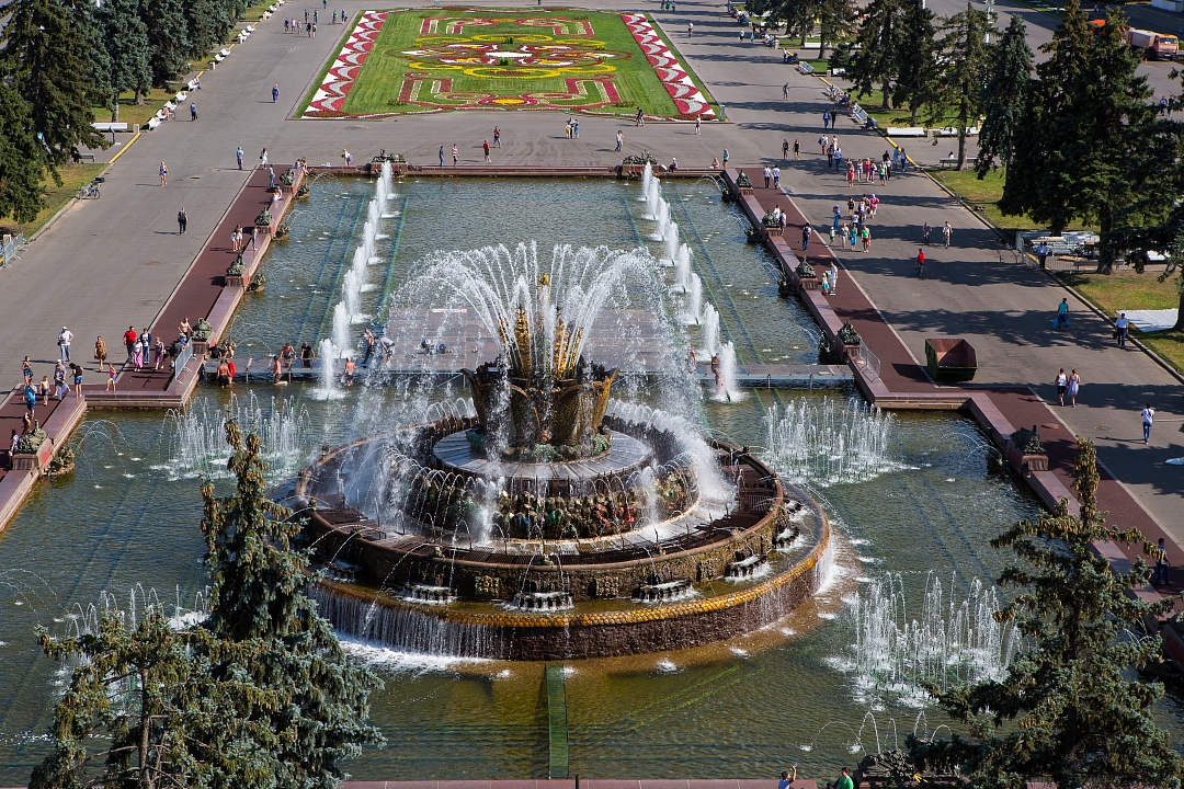 Фонтаны в москве и их названия