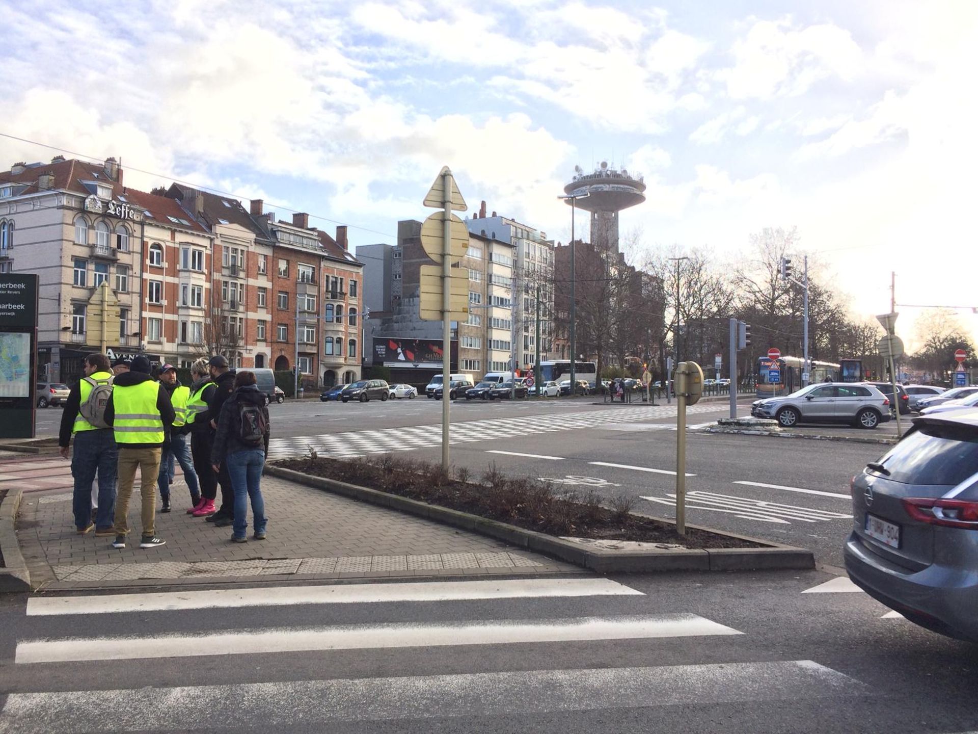 Bruxelles, Liège, Namur… des “gilets jaunes” ont manifesté dans les rues  ce samedi