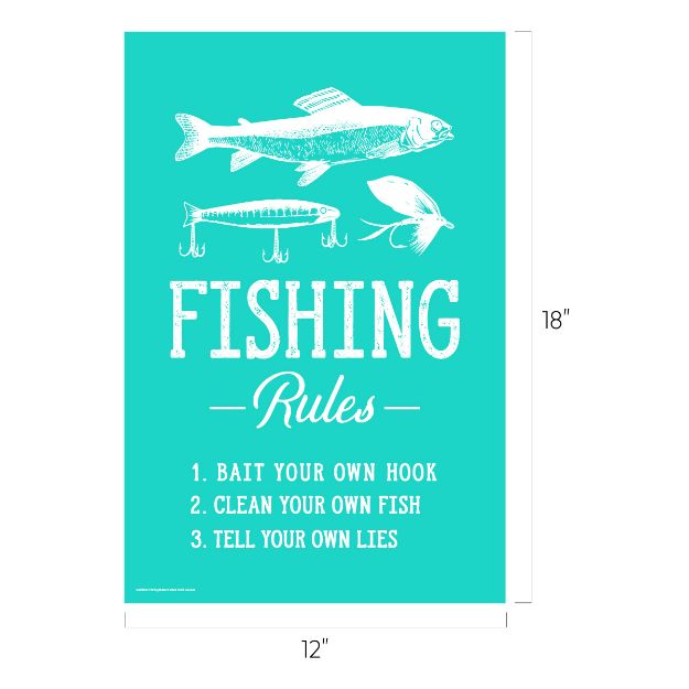 Chalk Couture. Fishing Rules