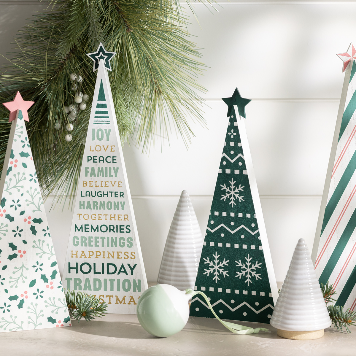 Chalk Couture. Tree Cutout Patterns Transfer Holiday Décor Chalk