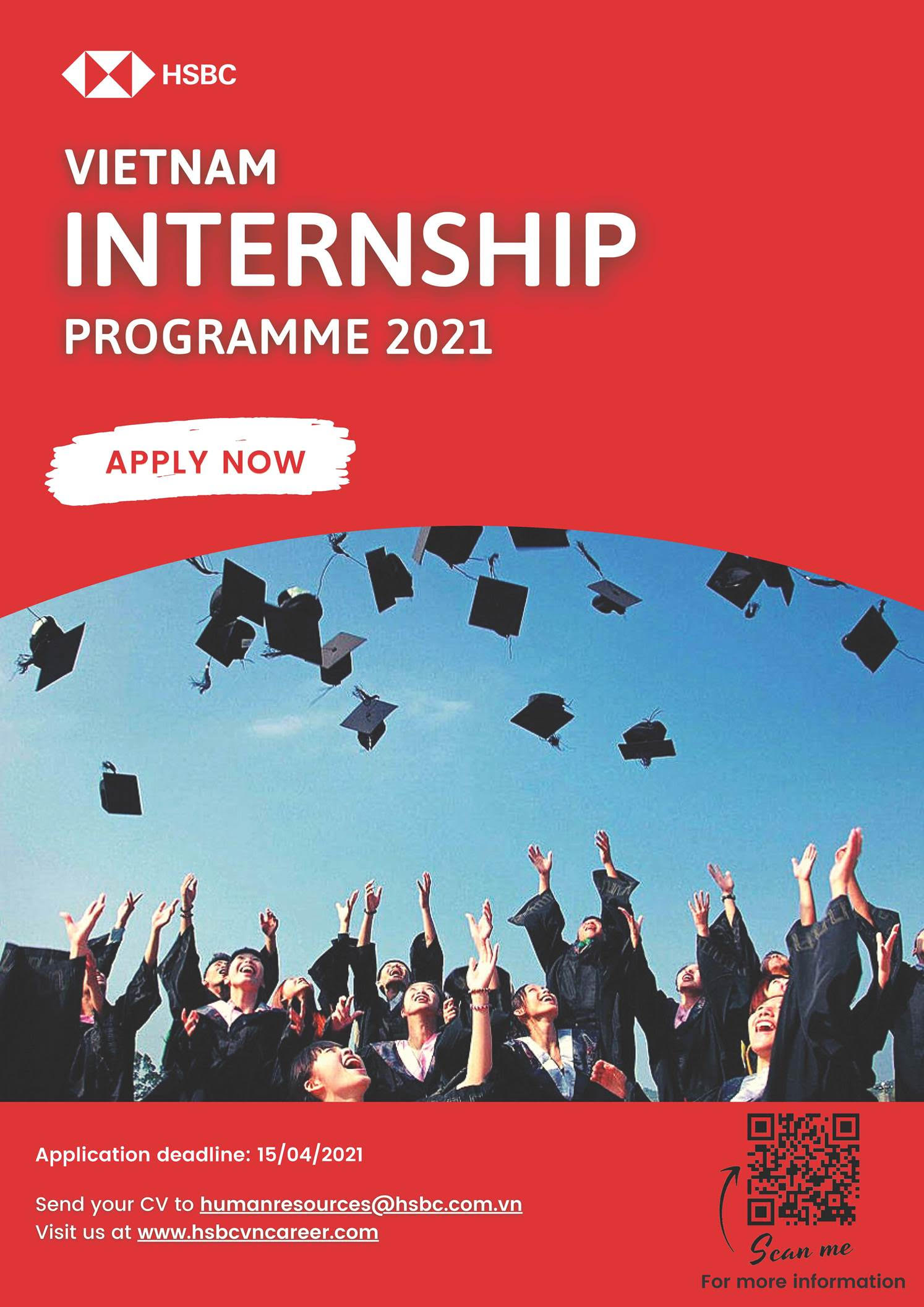 HSBC Vietnam Internship Programme 2021 Phòng Chăm sóc và hỗ trợ