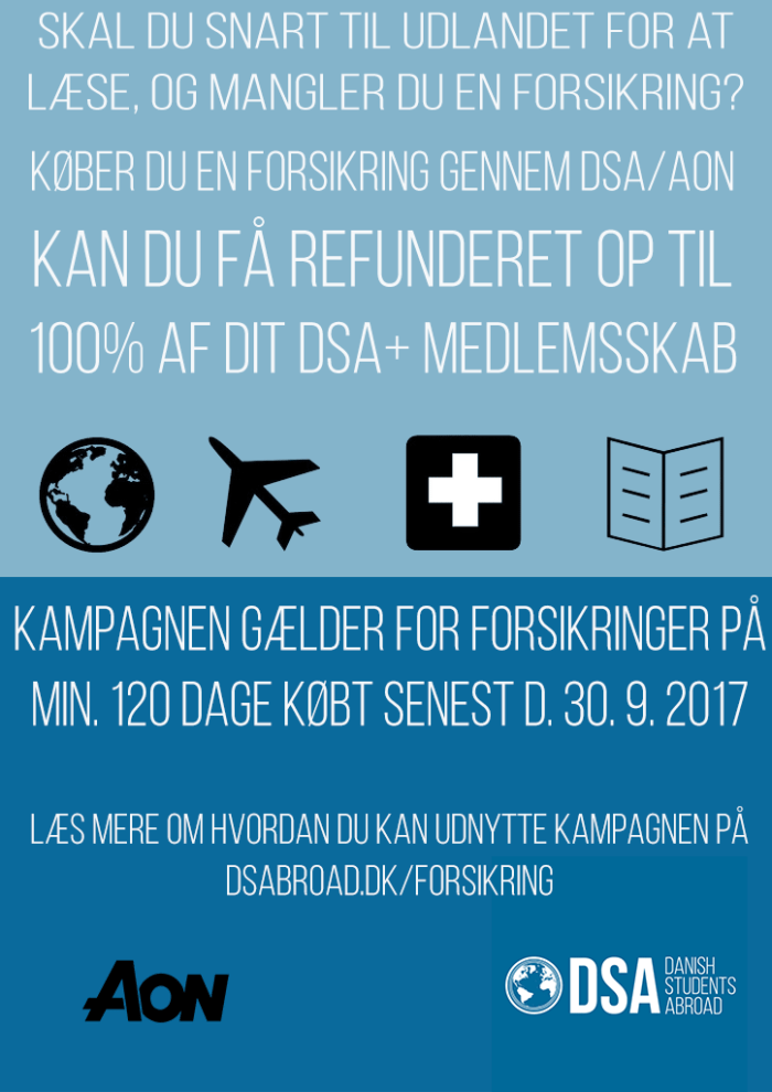 Køb en forsikring og få refunderet op til 100 af dit DSA+