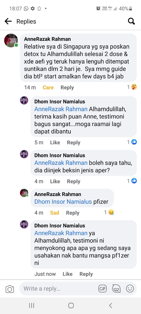 TESTIMONI DETOX AEFI TERKINI D'Sakinah