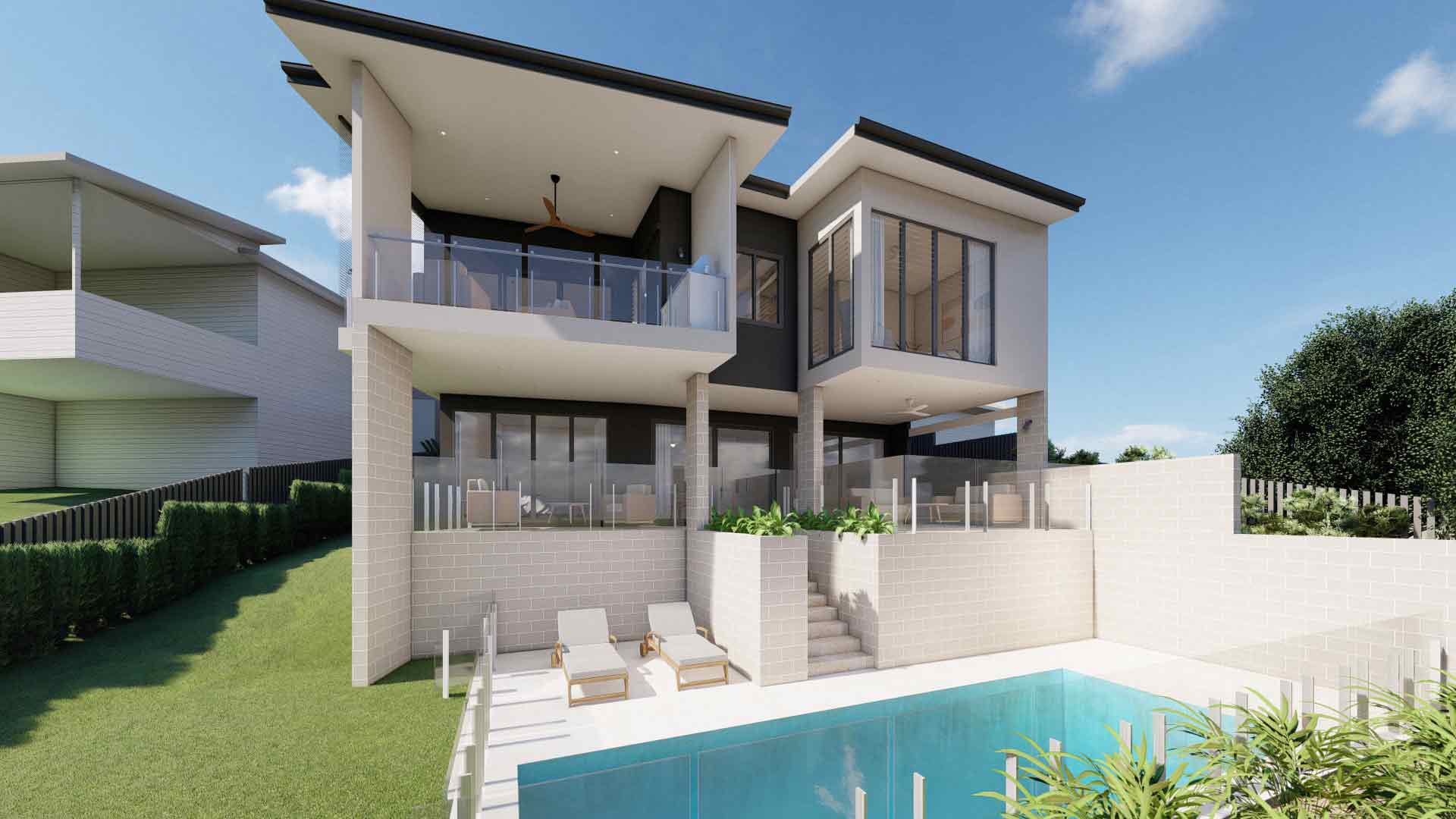 Beechmont New Home Design Country Retreat dion seminara architect