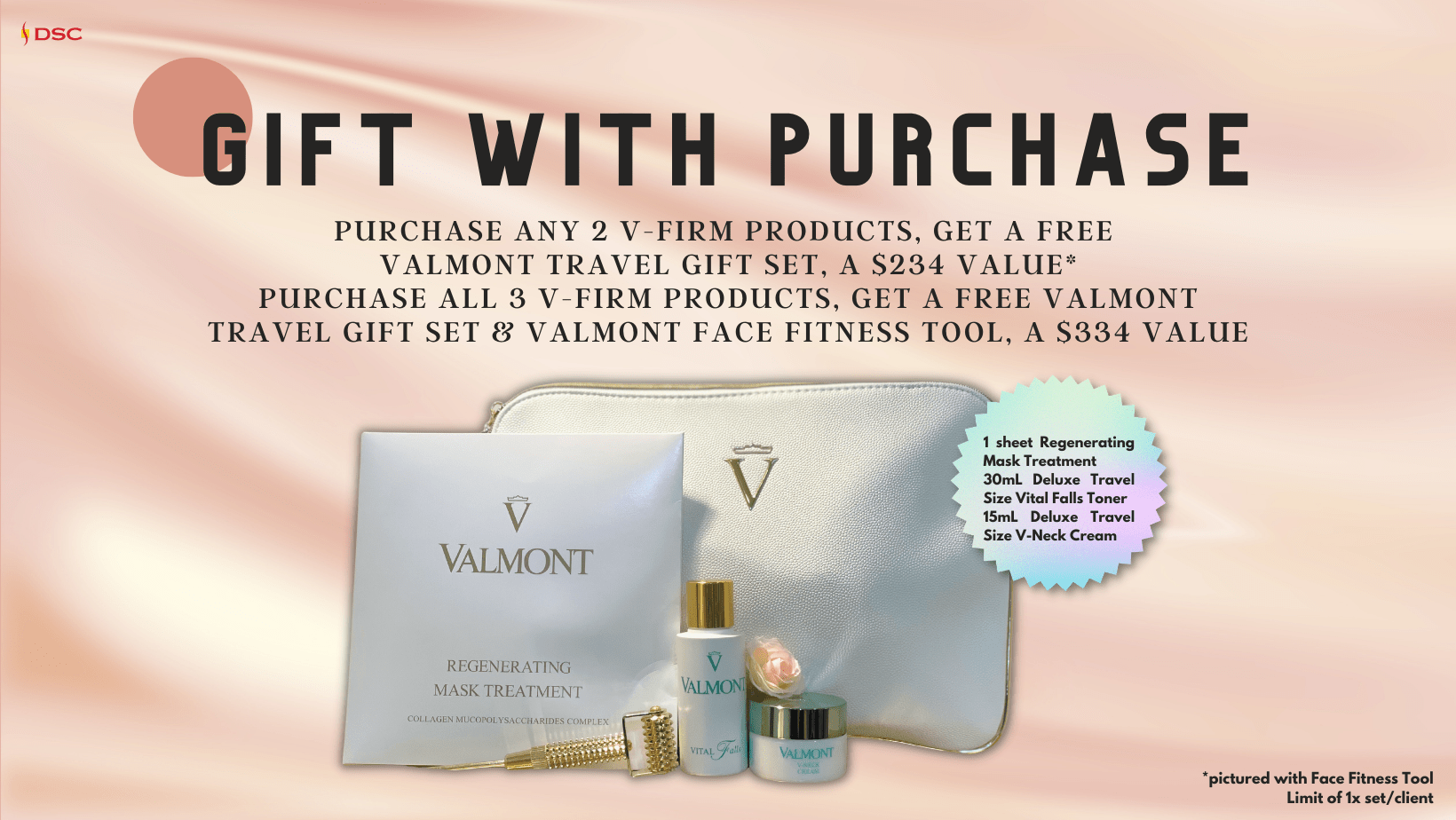 Valmont VFIRM Range Launch DSC Laser & Skin Care Center