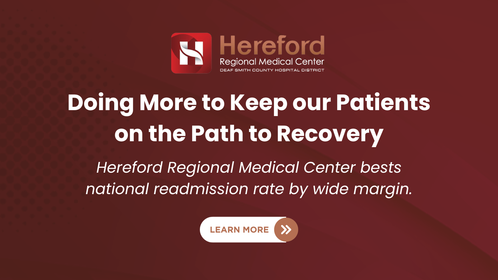 Defying National Trends, Hereford Regional Medical Center is Reducing