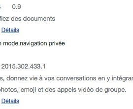 Hangouts désactivation