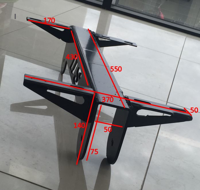 DS Mounting Kit (Caravan Rear Bar) DS Custom Toolboxes