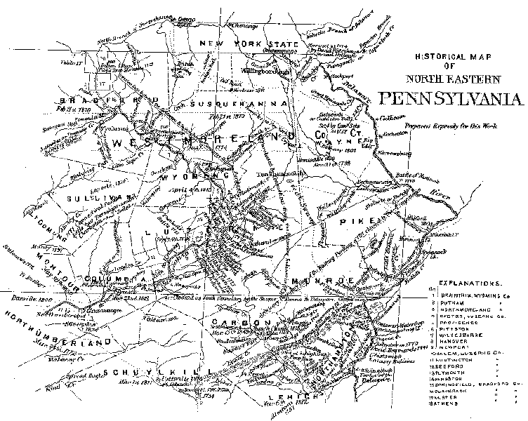 Stocker's map of northeastern Pennsylvania