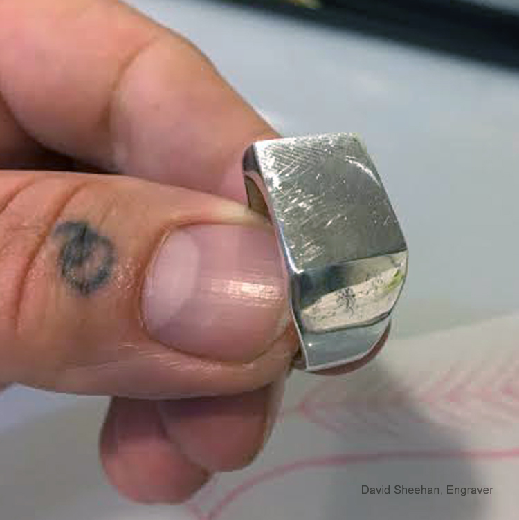 Ring Engraving DAVID SHEEHAN ENGRAVERDAVID SHEEHAN ENGRAVER