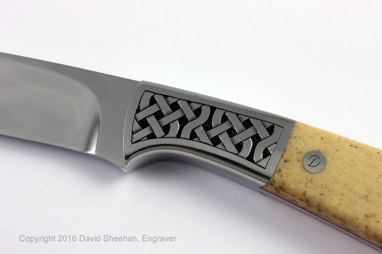 Engraved Custom Knives DAVID SHEEHAN ENGRAVERDAVID SHEEHAN ENGRAVER