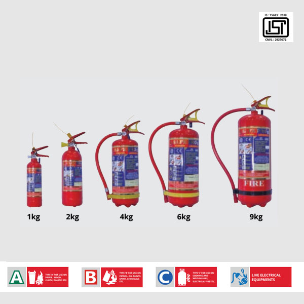 ABC Stored Pressure Fire Extinguisher DS Fire Safety