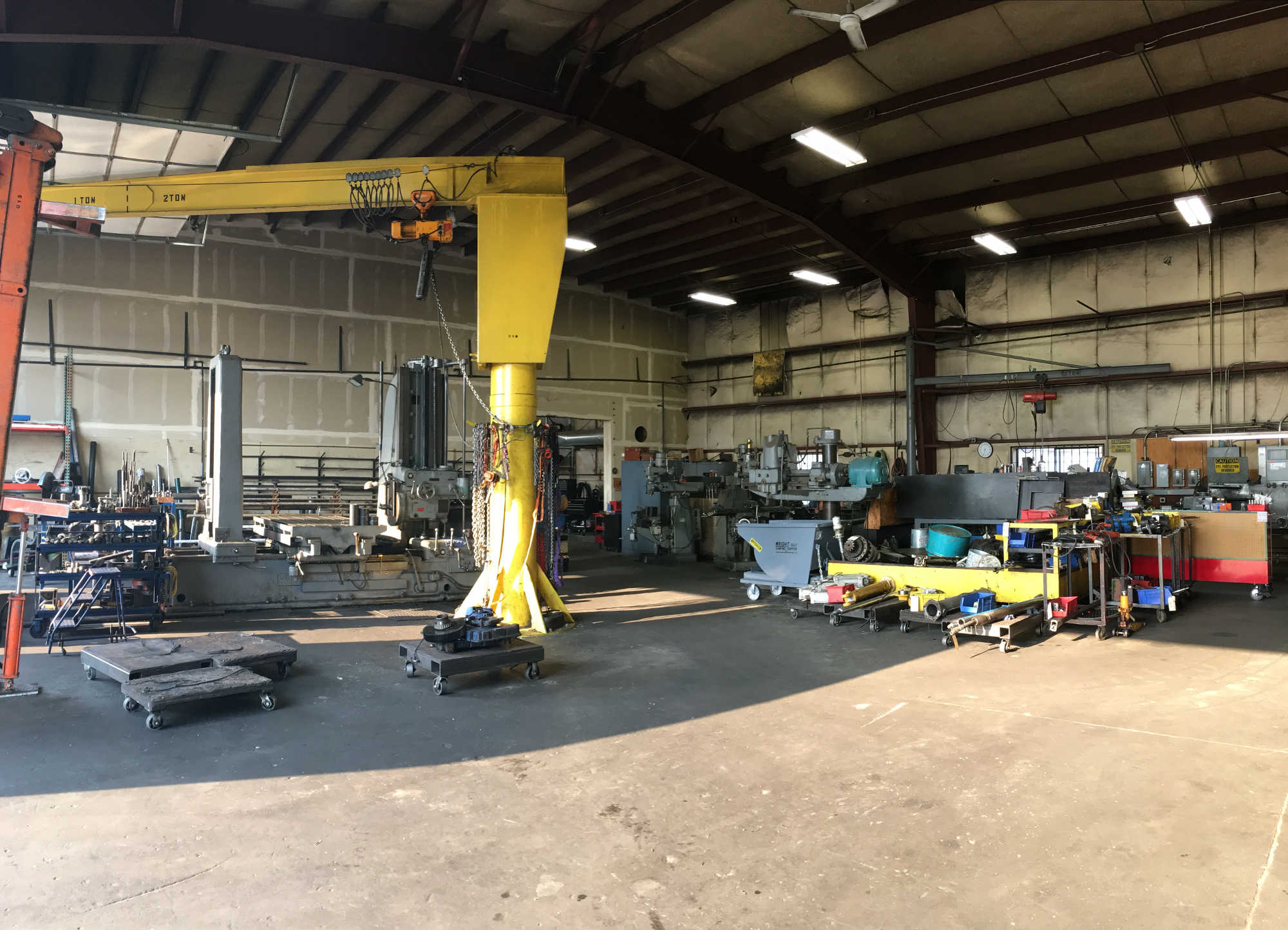 Hydraulic repair facility at DS Hydraulics in Bend Oregon D&S