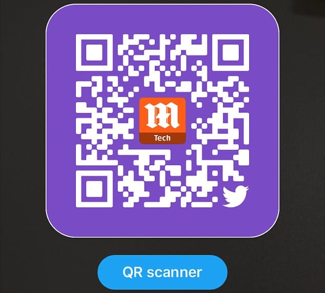Twitter Introduces QR Codes Dsim.in