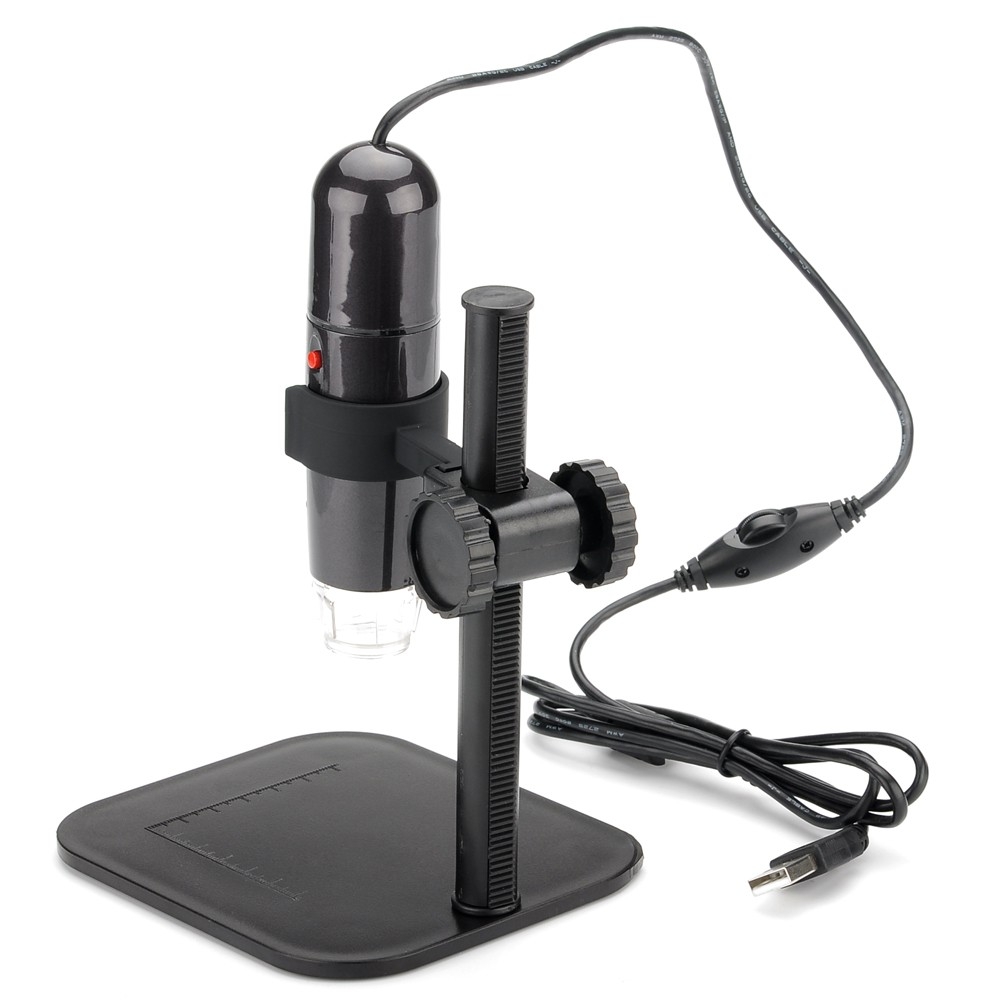 MICROSCOPE USB NUMÉRIQUE ZOOM X1000 8 LED Maroc