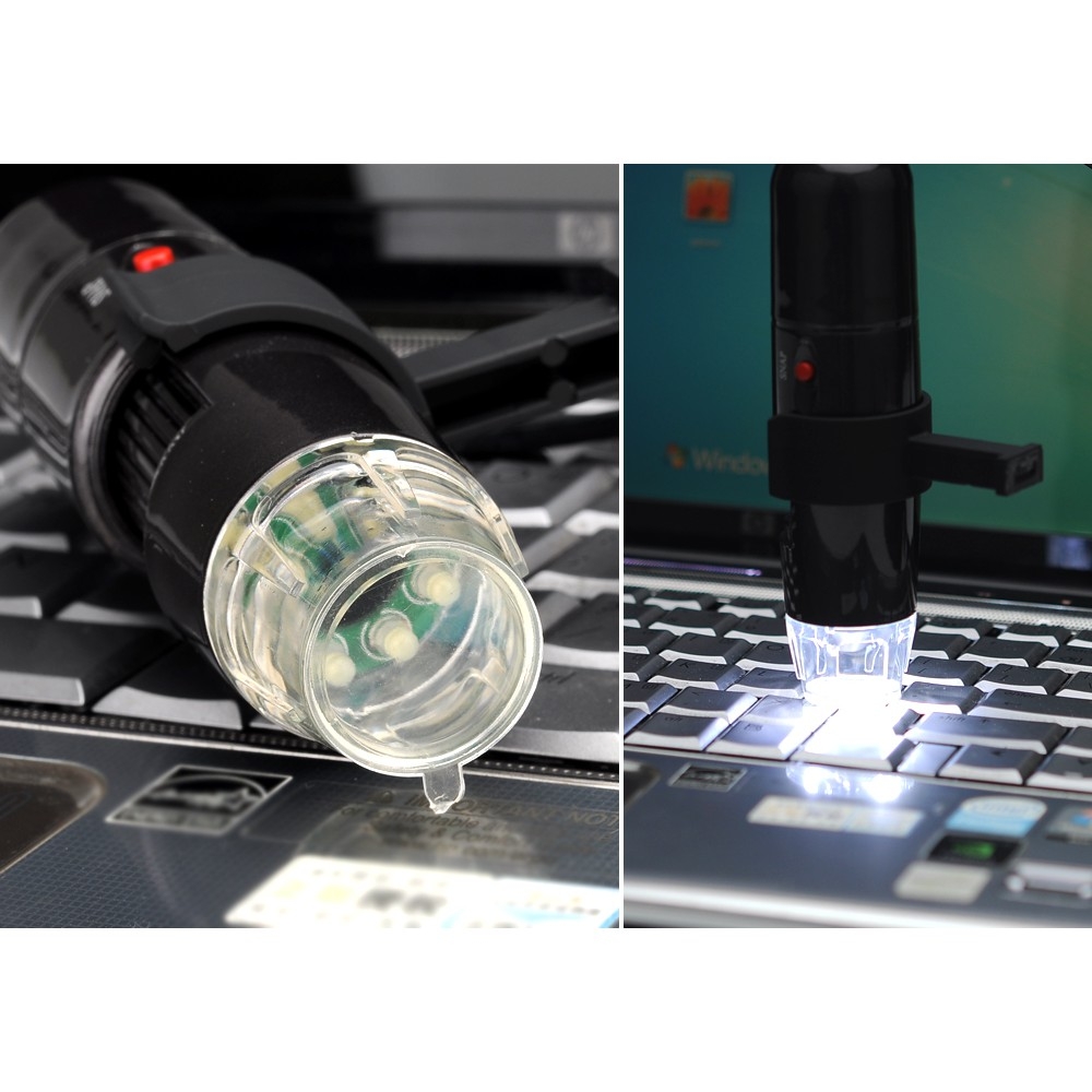 MICROSCOPE USB NUMÉRIQUE ZOOM X1000 8 LED Maroc