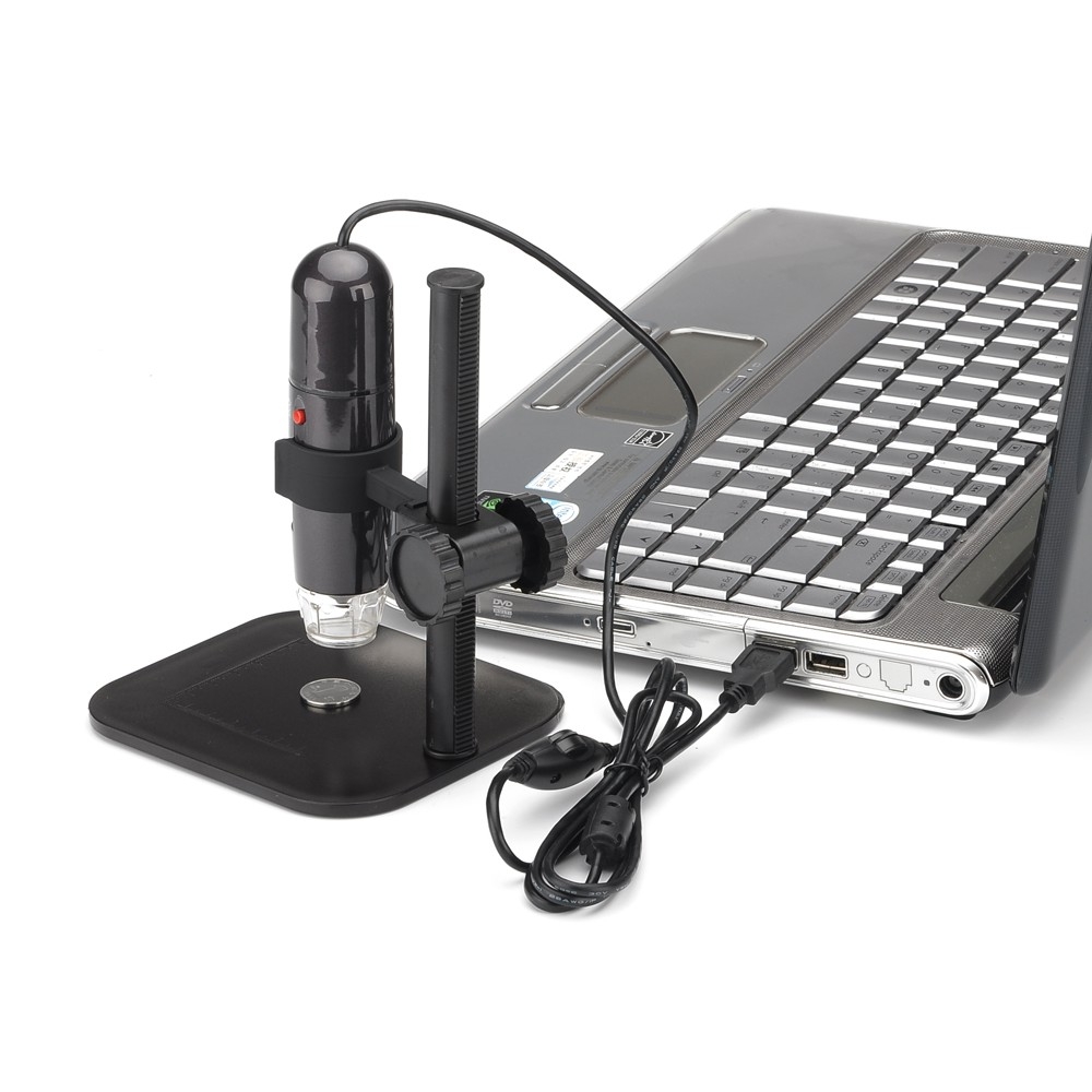 MICROSCOPE USB NUMÉRIQUE ZOOM X1000 8 LED Maroc