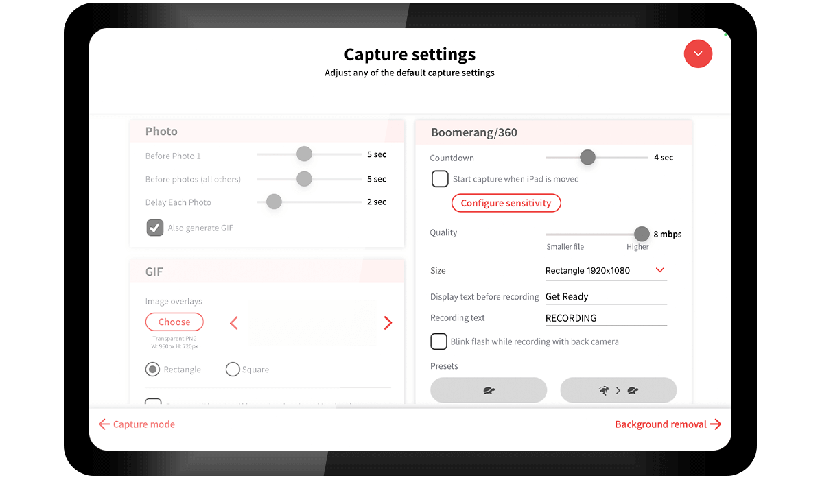 Leading iPad photo booth app for events & weddings LumaBooth