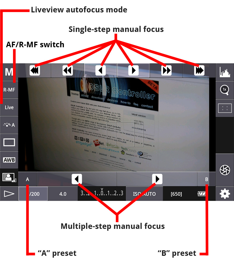 DSLR Controller Guide Remote Manual Focus and Focus Pull