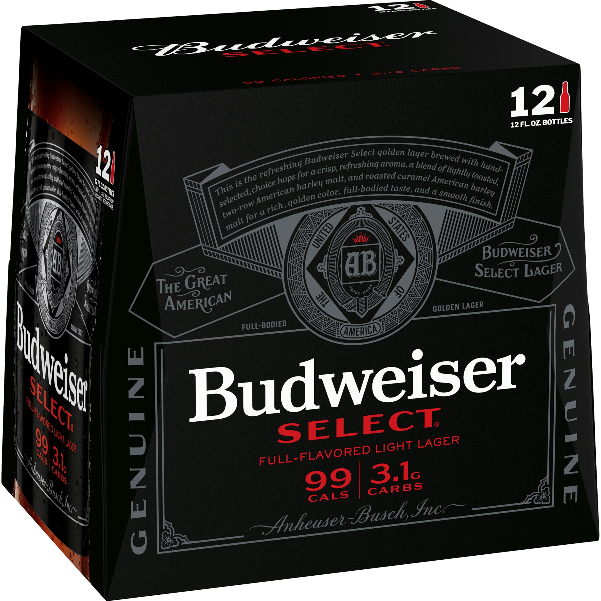 Budweiser Select Beer 12 ct, 12 fl oz Shipt
