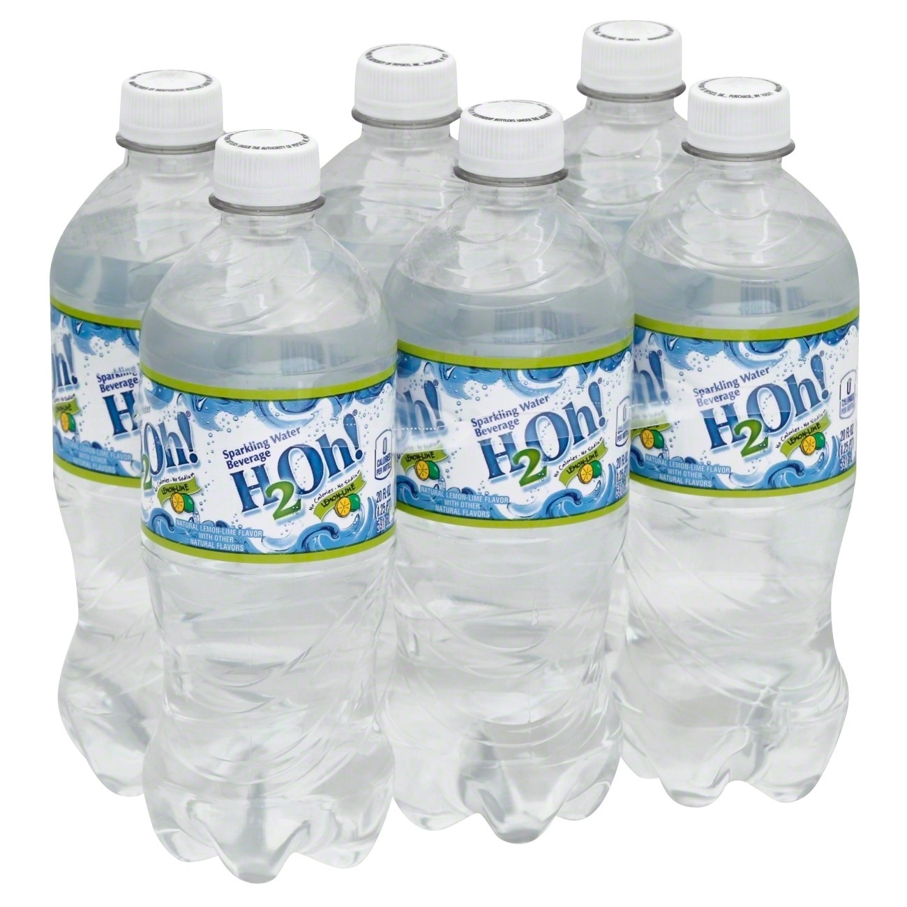 H2Oh! Lemon Lime Sparkling Water 6 ct, 20 fl oz Shipt