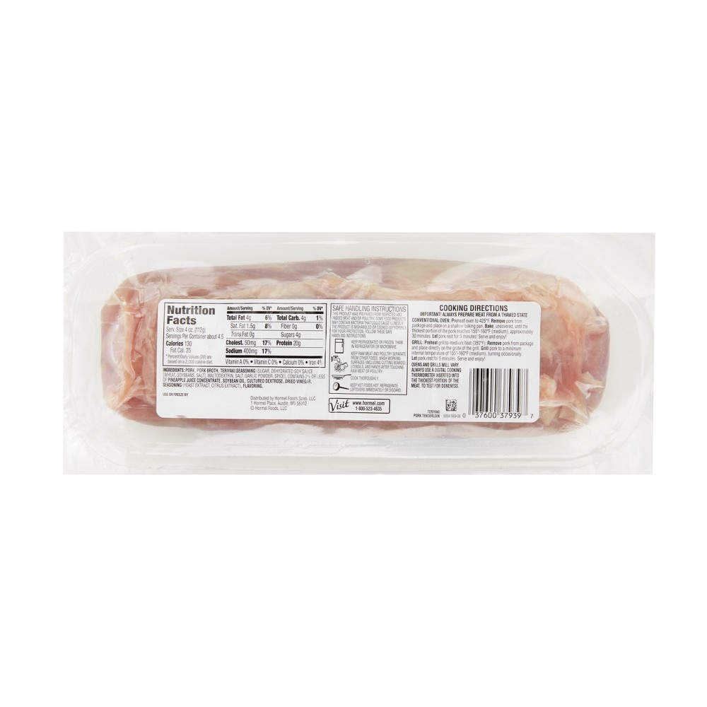 Hormel Extra Lean Teriyaki Pork Tenderloin per lb Shipt