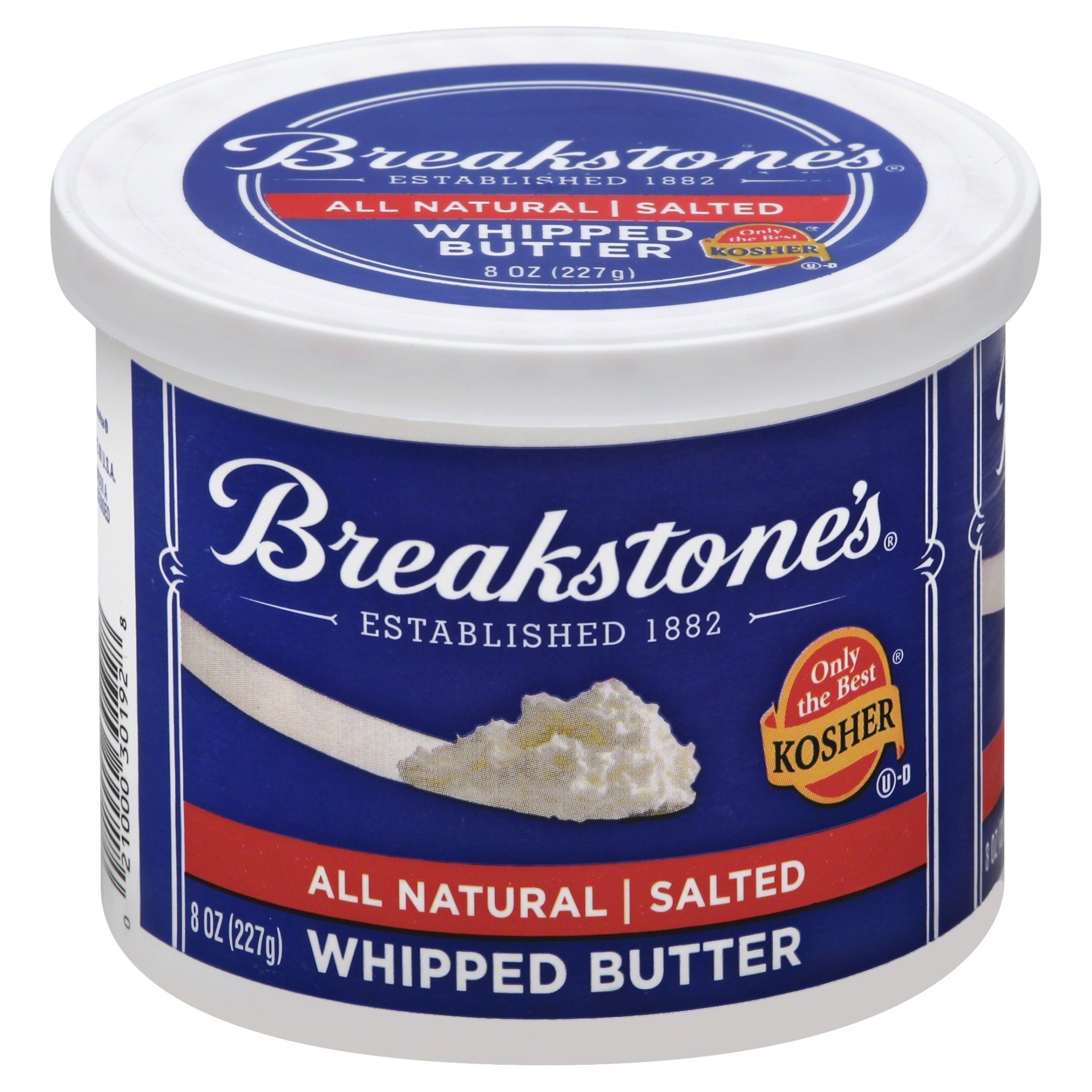 Breakstone's All Natural Salted Whipped Butter 8 oz Shipt