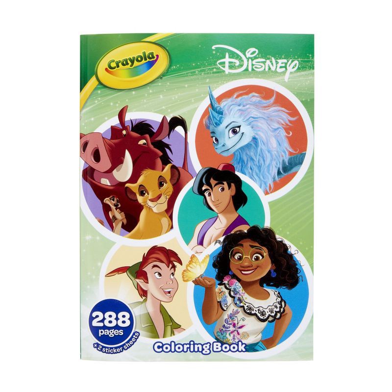 Crayola Disney Animation Studios Coloring Book 1 ct Shipt