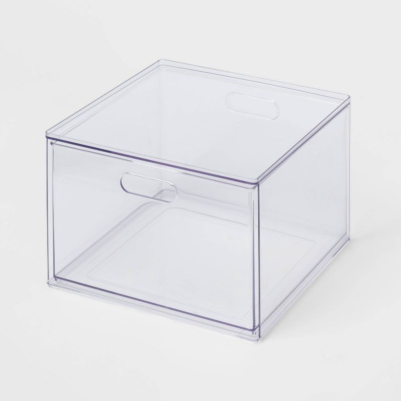 All Purpose Single Drawer Storage Clear Brightroom 1 ct Shipt