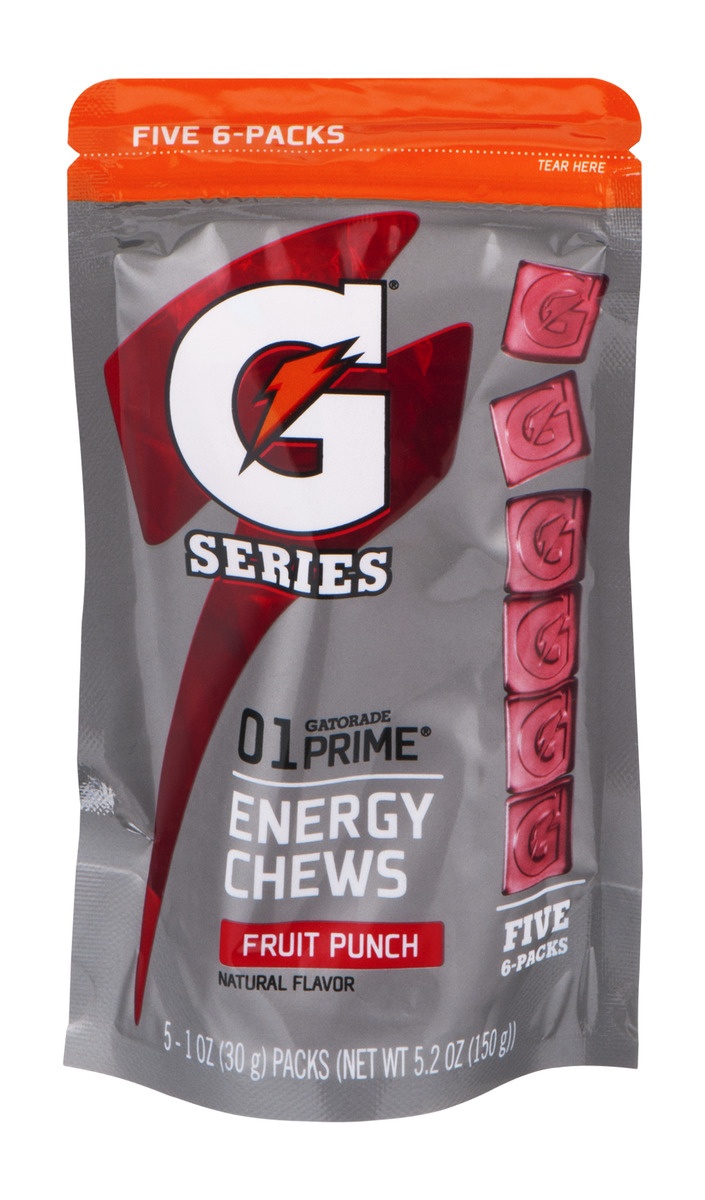 Gatorade Energy Chews Fruit Punch 1 Oz 5 Count 5 ct; 1 oz Shipt