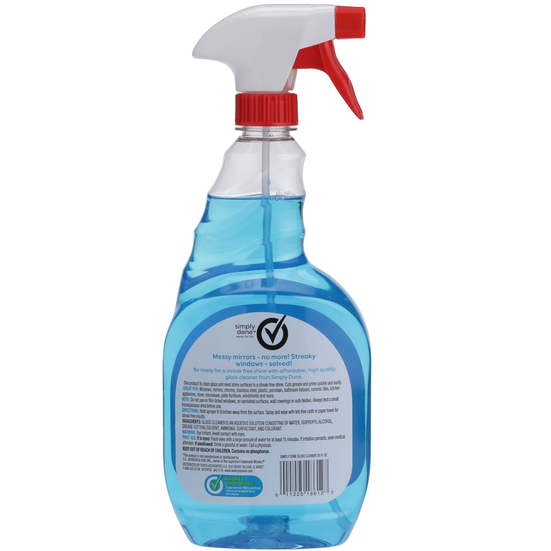 Simply Done Glass Cleaner with Ammonia 26 fl oz Shipt