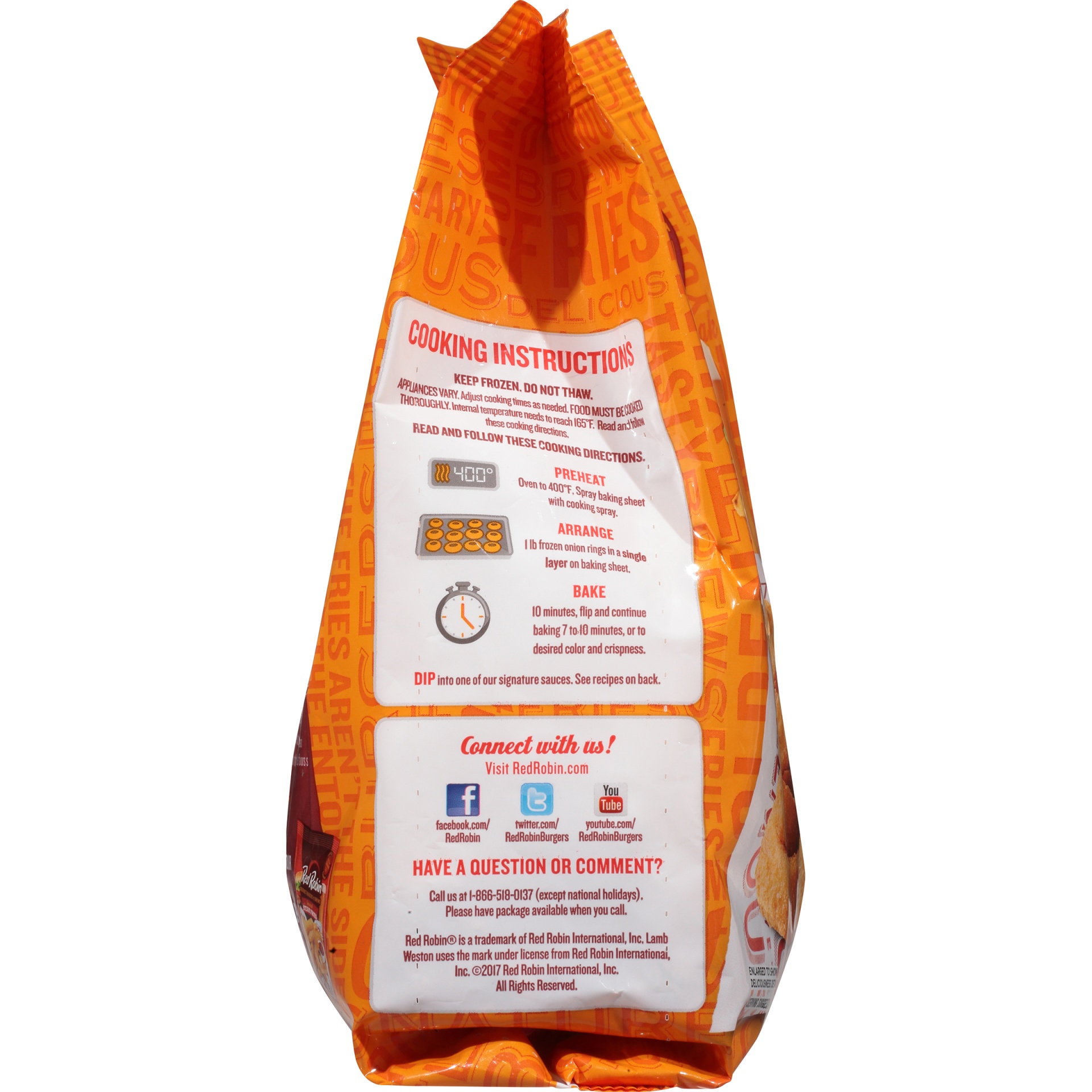 Directions To Red Robin Red Robin Crispy Onion Rings 14 Oz | Shipt