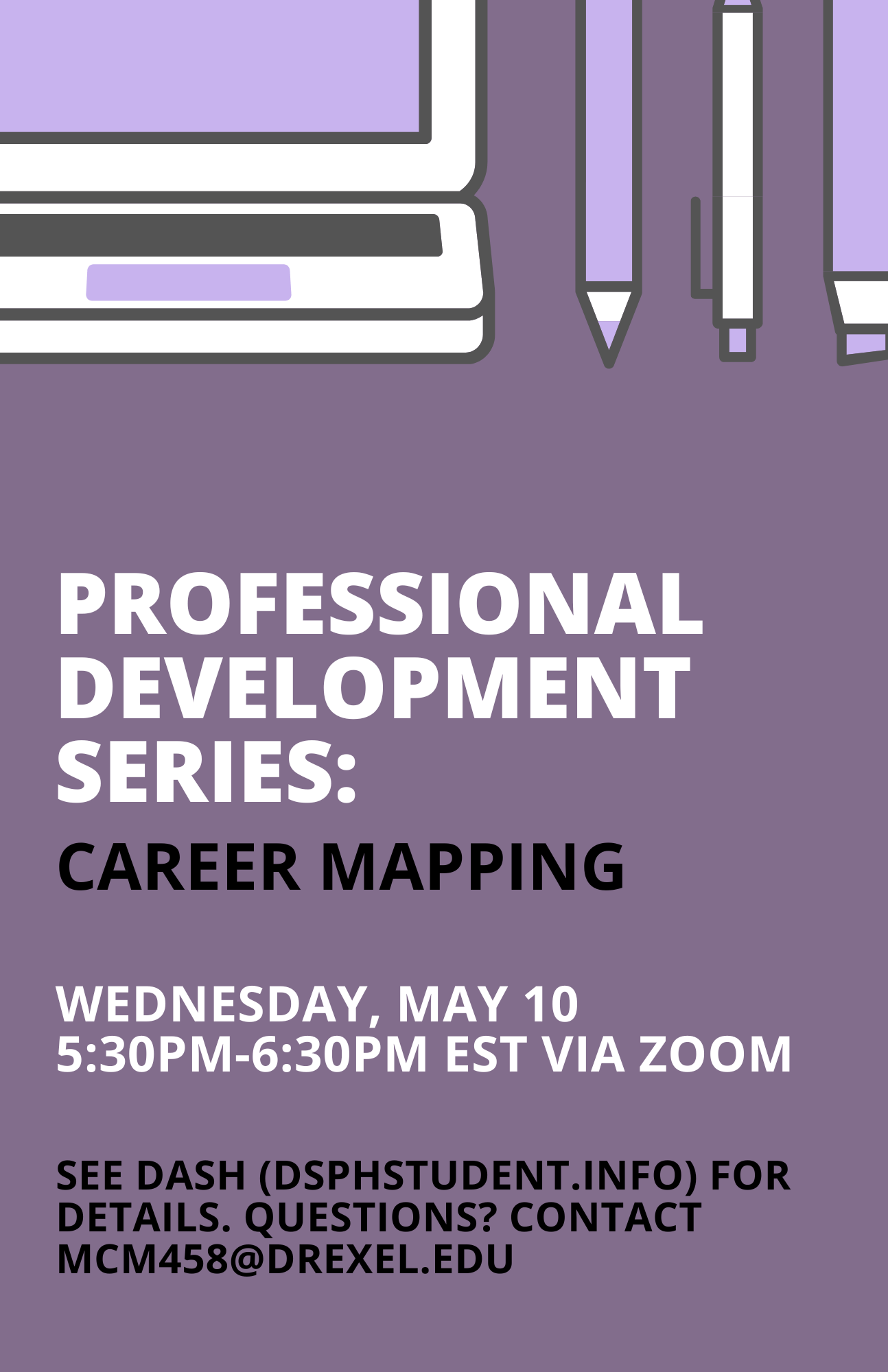 Professional Development Series Career Mapping Dornsife DASH