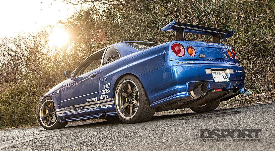 A JDM R34 GTR with USDM Boost DSPORT Magazine