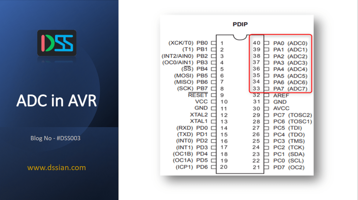 ADC (Analog to Digital Converter) in AVR DSS
