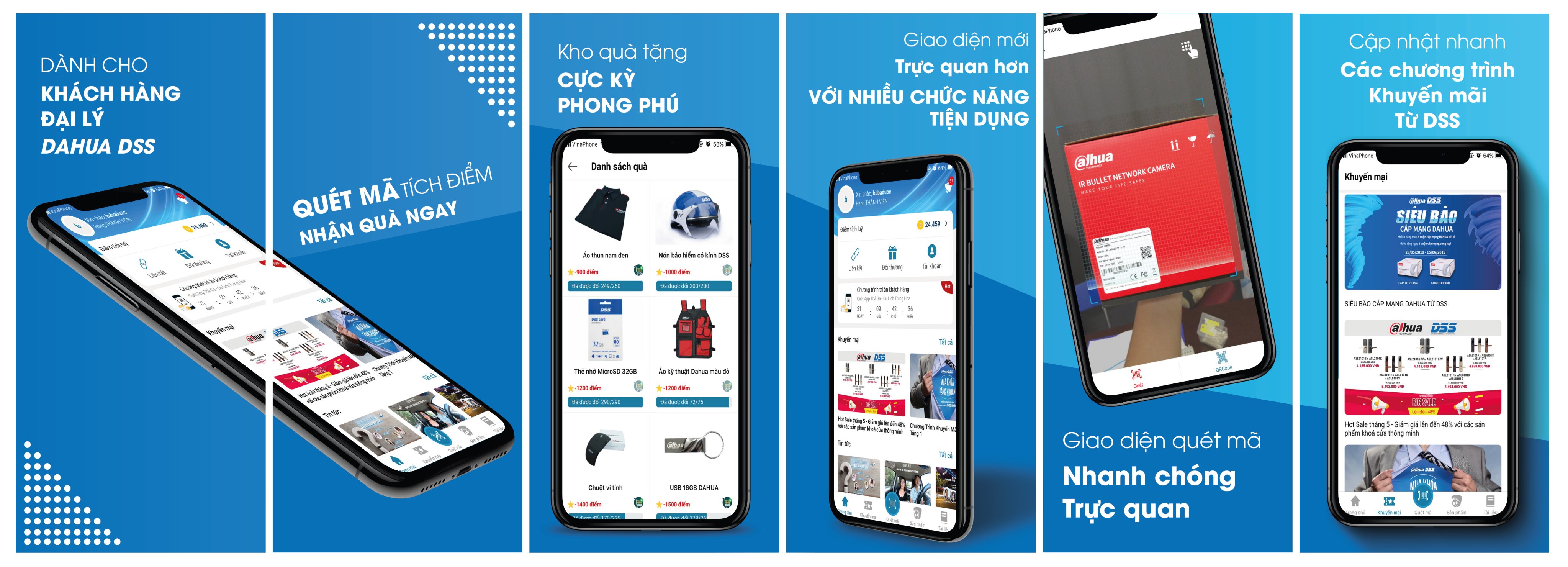 APP DSS CLUB Version 2.0 Giao diện mới, trực quan hơn với NHIỀU CHỨC