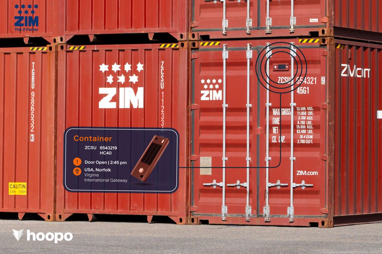 ZIM Announces Agreement with Hoopo Systems to Deploy Hoopo's Tracking