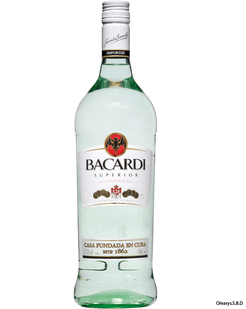 Bacardi White Rum Olearys.S.B.D