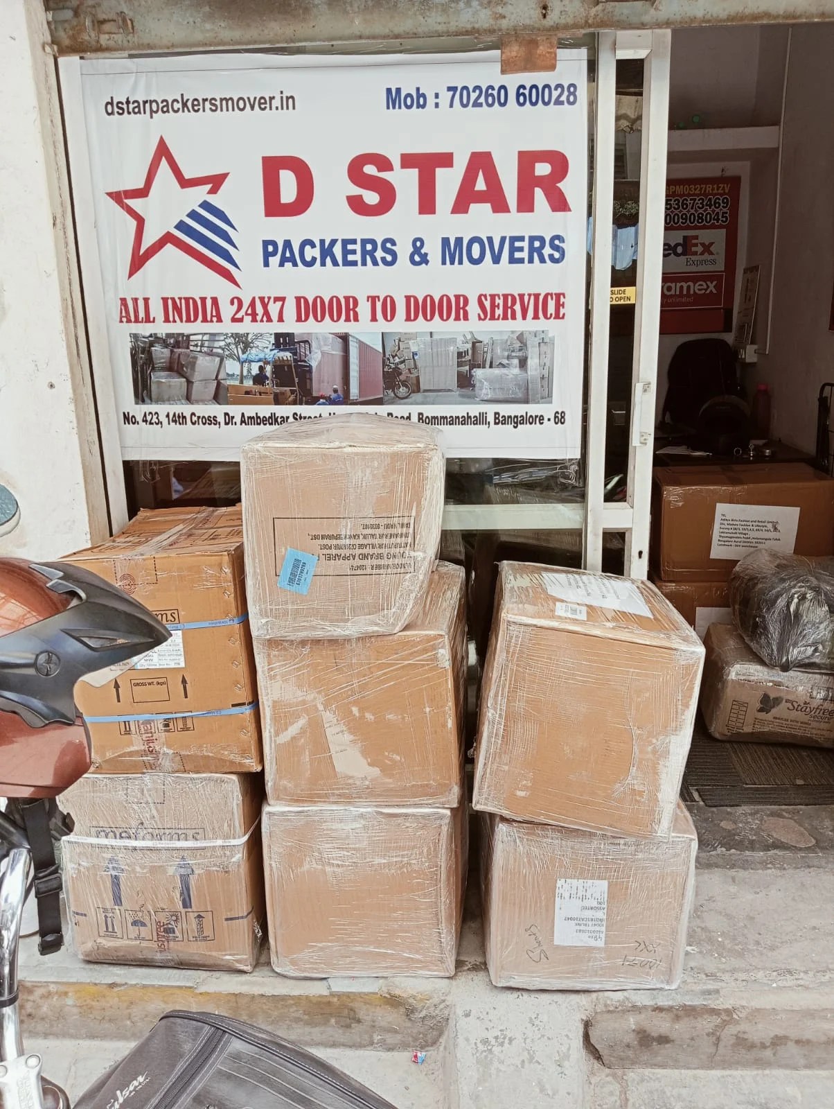 D star packers and movers bangalore home relocation, office shifting