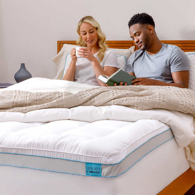 Serenity by TempurPedic 3 Inch Mattress Topper (Size King) (Shelf 2